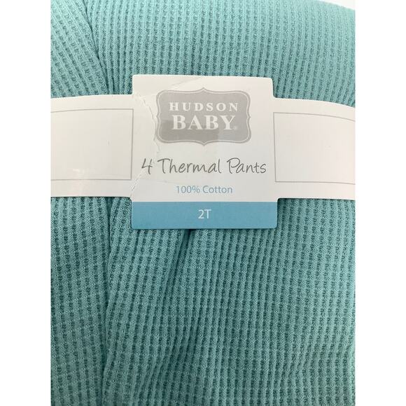 Hudson Baby 2T Creative Rainbows 4 Pack Thermal Tapered Ankle Pants Cotton G11-8 - Picture 5 of 6